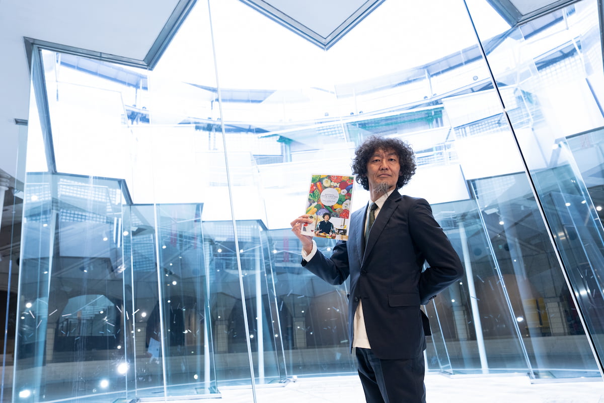 彩の国さいたま芸術劇場の2026年度ラインナップ発表会見に登壇した近藤良平芸術監督　©伊藤智美